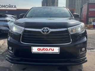 2014 Toyota Highlander III (XU50), чёрный, 2100000 рублей, вид 3