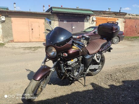 1993 Honda CB 1000, коричневый, 400000 рублей, вид 1