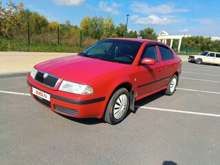 2007 Skoda Octavia I (A4) Рестайлинг, красный, 290000 рублей, вид 1