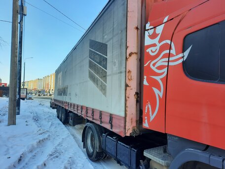 2007 Scania P-series, красный, 2300000 рублей, вид 4