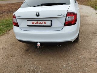 2017 Skoda Rapid I Рестайлинг, белый, 1100000 рублей, вид 2