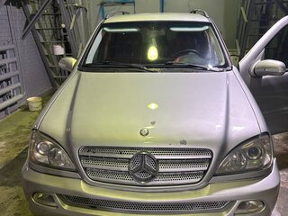 2002 Mercedes-Benz M-Класс 270 I (W163) Рестайлинг, серебристый, 780000 рублей, вид 1
