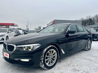 2017 BMW 5 серии 520d xDrive VII (G30/G31/G38), чёрный, 2249000 рублей, вид 1