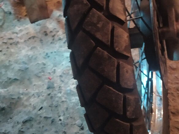 1996 Kawasaki KLR 650, красный, 250000 рублей - вид 8