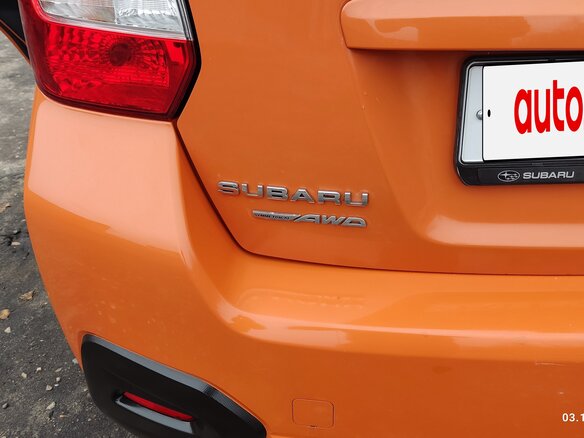 2011 Subaru XV I, оранжевый, 1200000 рублей - вид 8