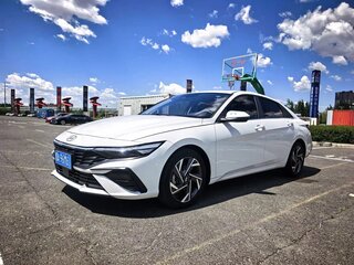 2023 Hyundai Elantra N Line VII (CN7) Рестайлинг, белый, 1670000 рублей, вид 1