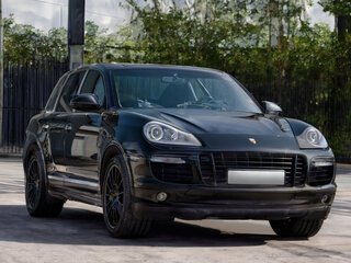 2007 Porsche Cayenne Turbo I Рестайлинг (957), чёрный, 2000000 рублей, вид 2