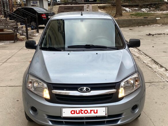 2014 Lada (ВАЗ) Granta I, голубой, 495000 рублей - вид 1