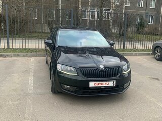 2015 Skoda Octavia III (A7), чёрный, 1500000 рублей, вид 2