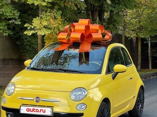2012 Fiat 500 II, жёлтый, 750000 рублей, вид 4