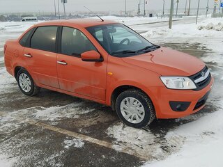 2016 Lada (ВАЗ) Granta I, оранжевый, 430000 рублей, вид 2