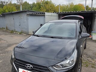 2019 Hyundai Solaris II, чёрный, 1100000 рублей, вид 2