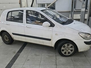 2008 Hyundai Getz I Рестайлинг, белый, 720000 рублей, вид 2