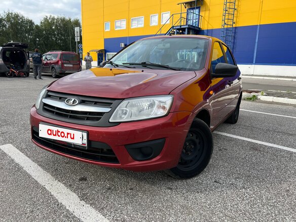 2016 Lada (ВАЗ) Granta I, пурпурный, 470000 рублей