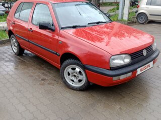1995 Volkswagen Golf III, красный, 200000 рублей, вид 2