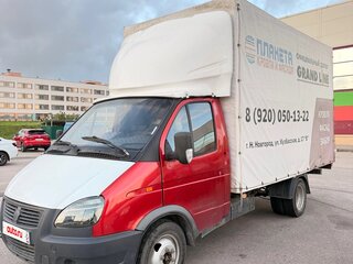 2007 ГАЗ ГАЗель (3302), красный, 630000 рублей, вид 1
