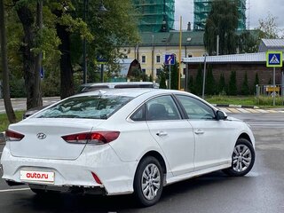 2018 Hyundai Sonata VII (LF) Рестайлинг, белый, 790000 рублей, вид 2