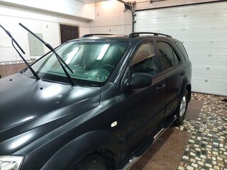 2009 Kia Sorento I Рестайлинг, чёрный, 820000 рублей, вид 2