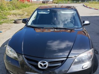 2008 Mazda 3 4-speed I (BK) Рестайлинг, чёрный, 650000 рублей, вид 1