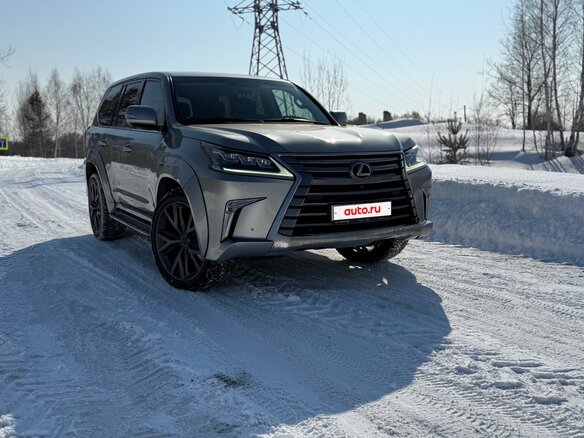 2016 Lexus LX 450d III Рестайлинг 2, серый, 7000000 рублей - вид 6