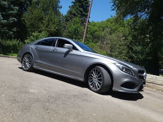 2014 Mercedes-Benz CLS 400 II (C218) Рестайлинг, серый, 3900000 рублей, вид 4