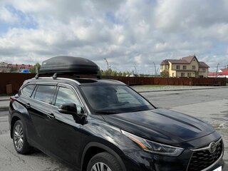 2020 Toyota Highlander IV (XU70), чёрный, 5400000 рублей, вид 3