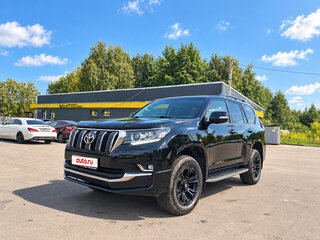 2019 Toyota Land Cruiser Prado 150 Series Рестайлинг 2, чёрный, 5600000 рублей, вид 3