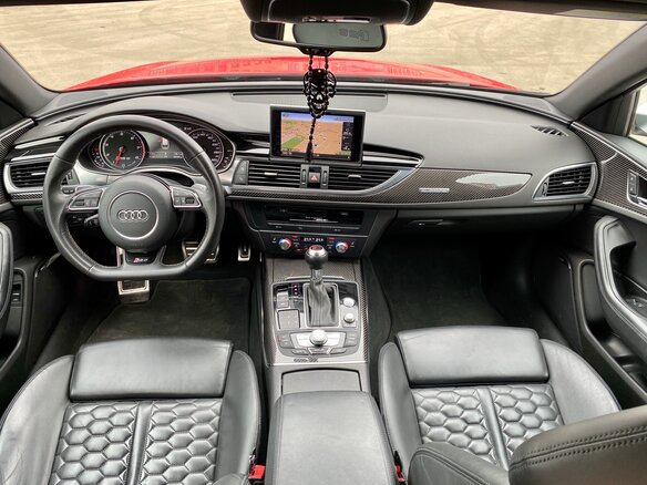 2013 Audi RS 6 III (C7), красный - вид 14