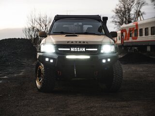 2011 Nissan Patrol V (Y61) Рестайлинг, серый, 5999995 рублей, вид 2