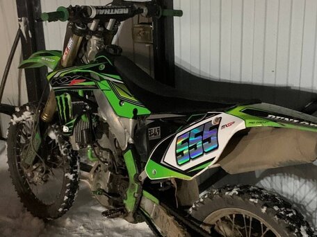 2015 Kawasaki KX 250, зелёный, 370000 рублей, вид 4