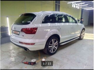 2012 Audi Q7 I (4L) Рестайлинг, белый, 3150000 рублей, вид 1