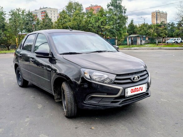 2024 Lada (ВАЗ) Granta I Рестайлинг, чёрный, 659000 рублей - вид 4