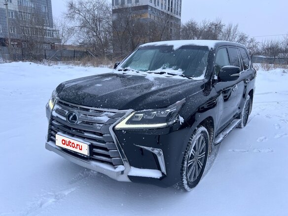 2015 Lexus LX 450d III Рестайлинг 2, чёрный, 7450000 рублей - вид 1