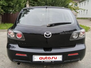 2008 Mazda 3 I (BK) Рестайлинг, чёрный, 800000 рублей, вид 5