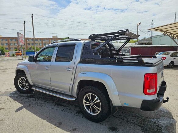 2013 Volkswagen Amarok Double Cab full-time I, серебристый, 2100000 рублей - вид 5