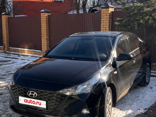 2020 Hyundai Solaris II Рестайлинг, чёрный, 1300000 рублей, вид 1