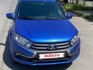 2020 Lada (ВАЗ) Granta I Рестайлинг, синий, 830000 рублей, вид 1