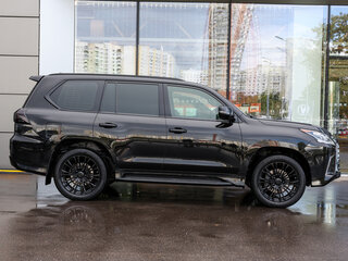 2017 Lexus LX 570 III Рестайлинг 2, чёрный, 7798000 рублей, вид 4