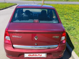 2011 Renault Logan I Рестайлинг, красный, 490000 рублей, вид 3