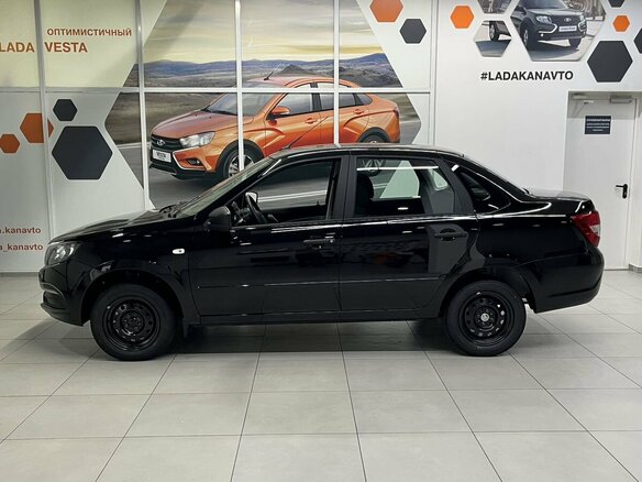 2026 Lada (ВАЗ) Granta I Рестайлинг, чёрный - вид 2