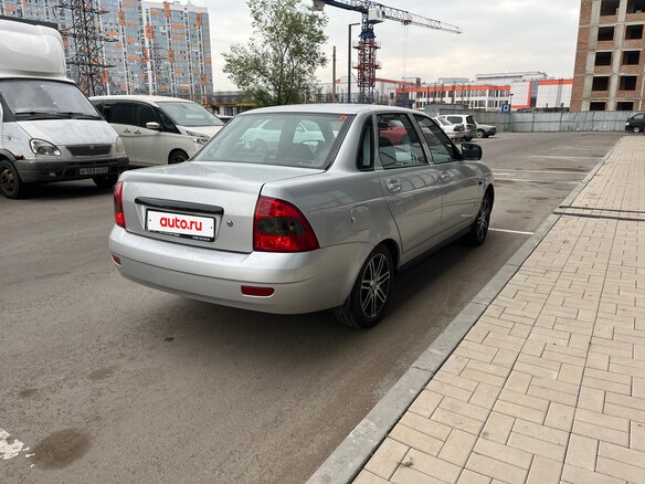 2012 Lada (ВАЗ) Priora I, серый, 400000 рублей - вид 4