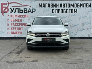 2021 Volkswagen Tiguan II Рестайлинг, белый, 1870000 рублей, вид 2