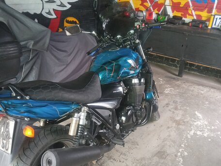 2002 Suzuki GSX 1400, синий, 350000 рублей, вид 5