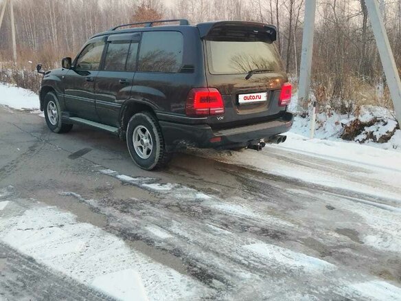 2000 Toyota Land Cruiser 100 Series, чёрный, 2200000 рублей - вид 11
