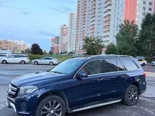 2016 Mercedes-Benz GLS 400 I (X166), синий, 3410000 рублей, вид 3