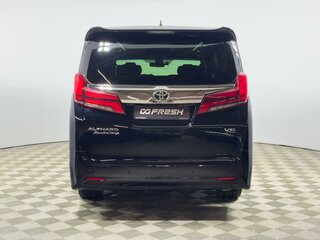 2019 Toyota Alphard III Рестайлинг, чёрный, 3859900 рублей, вид 4