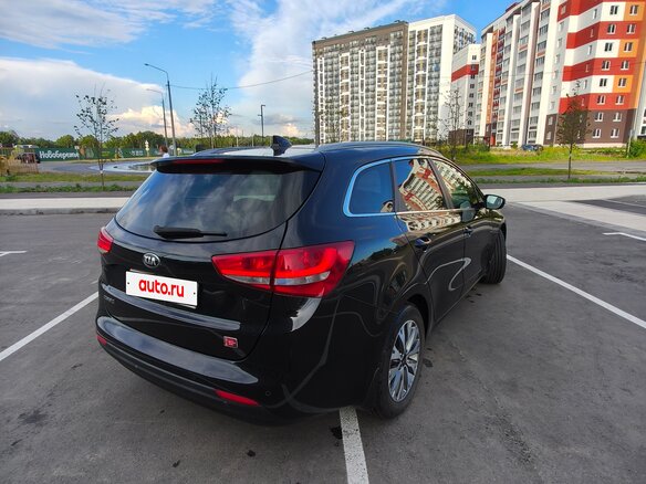 2018 Kia Ceed II Рестайлинг, чёрный, 1620000 рублей - вид 4