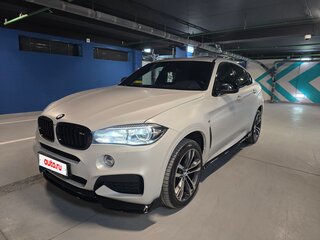 2018 BMW X6 30d II (F16), белый, 4300000 рублей, вид 1