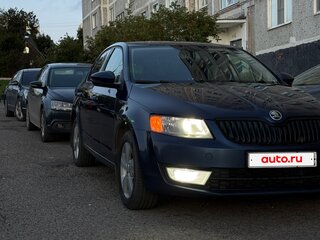 2014 Skoda Octavia III (A7), синий, 999999 рублей, вид 4