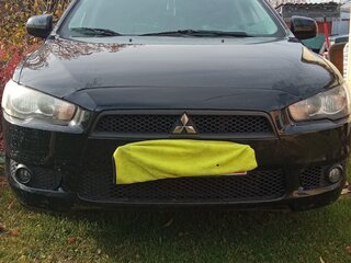 2008 Mitsubishi Lancer X, чёрный, 750000 рублей, вид 1